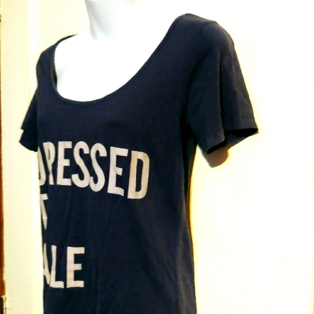 LADIES BLACK SHORT SLEEVE TOP